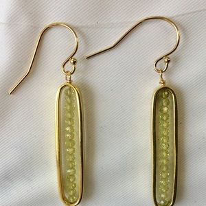 Peridot Earrings by Bijoux